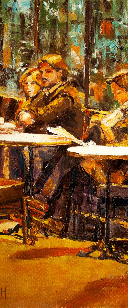 Favorite cafe by Aleksandr Neliubin