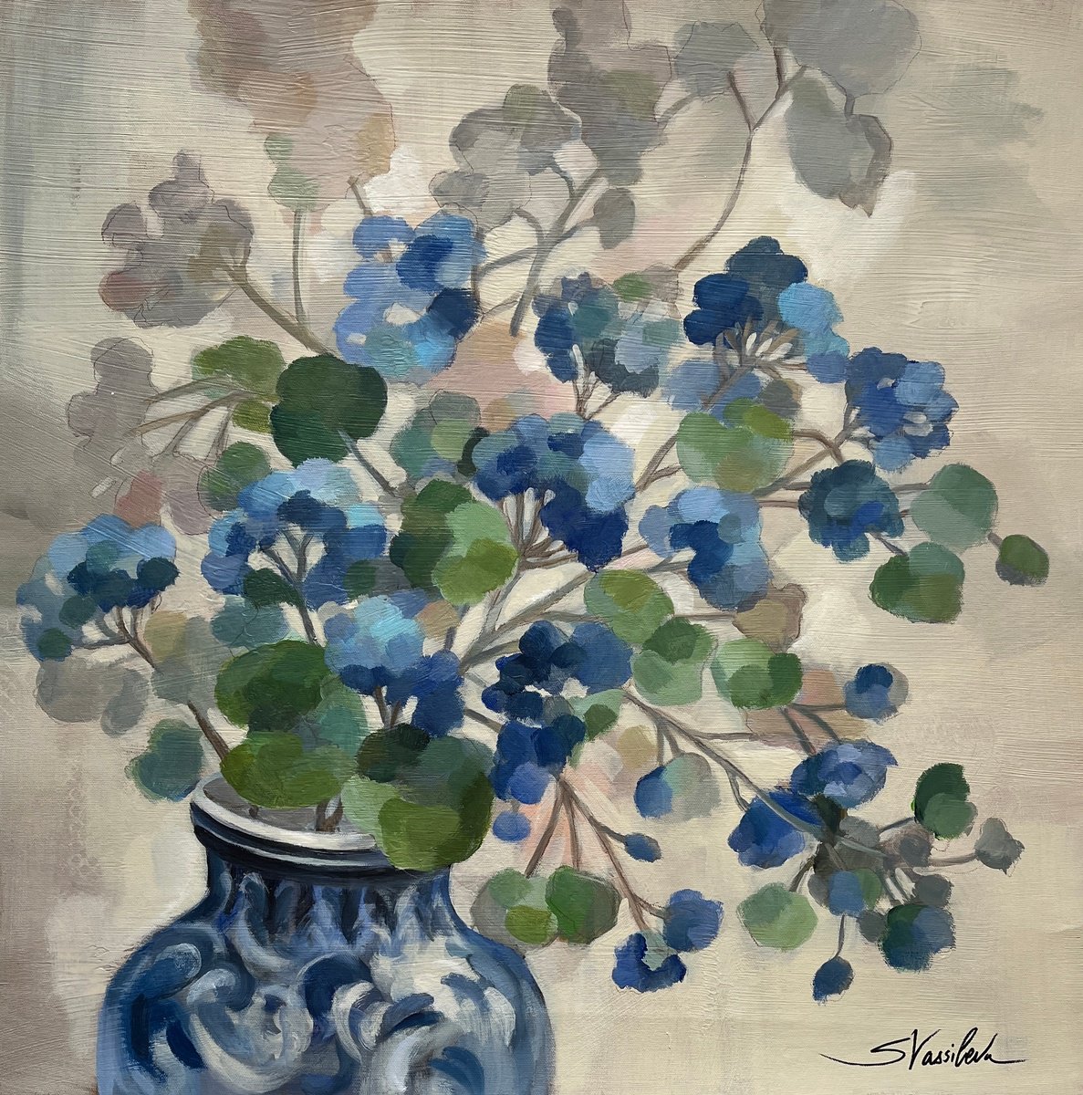  Spring Window By Silvia Vassileva, 24 X 24, Artwork For Sale On Artfinder