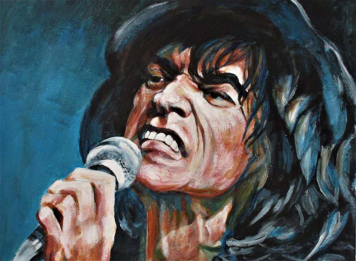 Mick Jagger 3 by Max Aitken