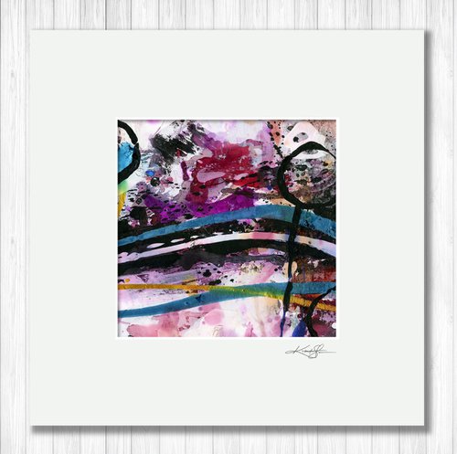The Music In Abstract 11 - Abstract Painting by Kathy Morton Stanion by Kathy Morton Stanion
