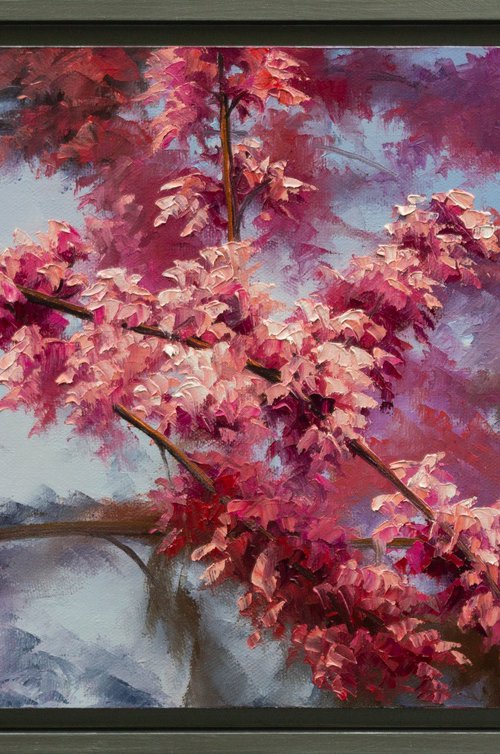 SAKURA FLOWERS 02 by Oleksii Vylusk