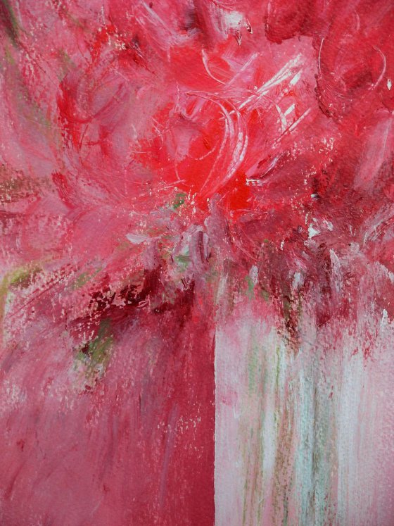 Abstract Pink Floral 2