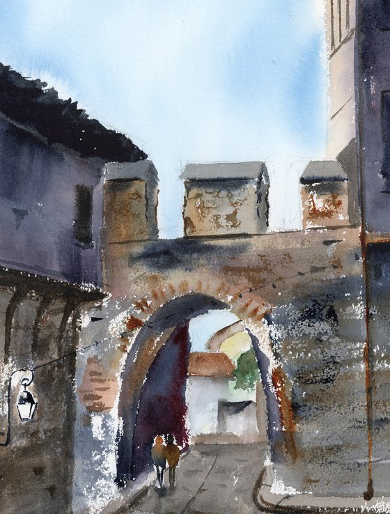 Hisar Kapia Arch in Plovdiv