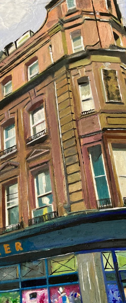 Soho, Shop on a Corner by Andrew  Reid Wildman