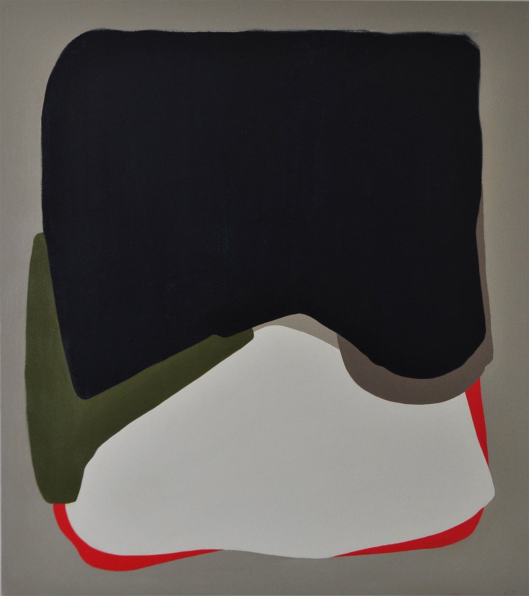 Abstract Acrylic Painting By Anfisa Kunevich, 37 X 43, ?????????? No 4 ???? ?? ????, Original Artwork