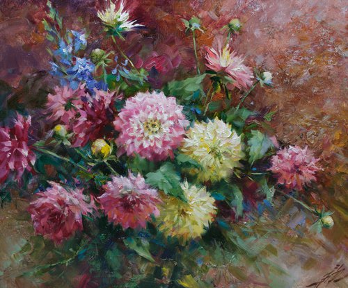 Bouquet of flowers by Natalia Kakhtiurina