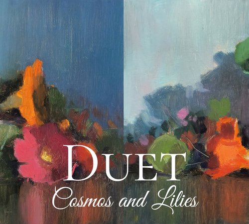 Duet Cosmos and Lilies by Pascal Giroud