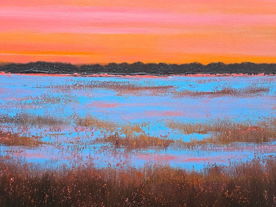 Marshland Sunset