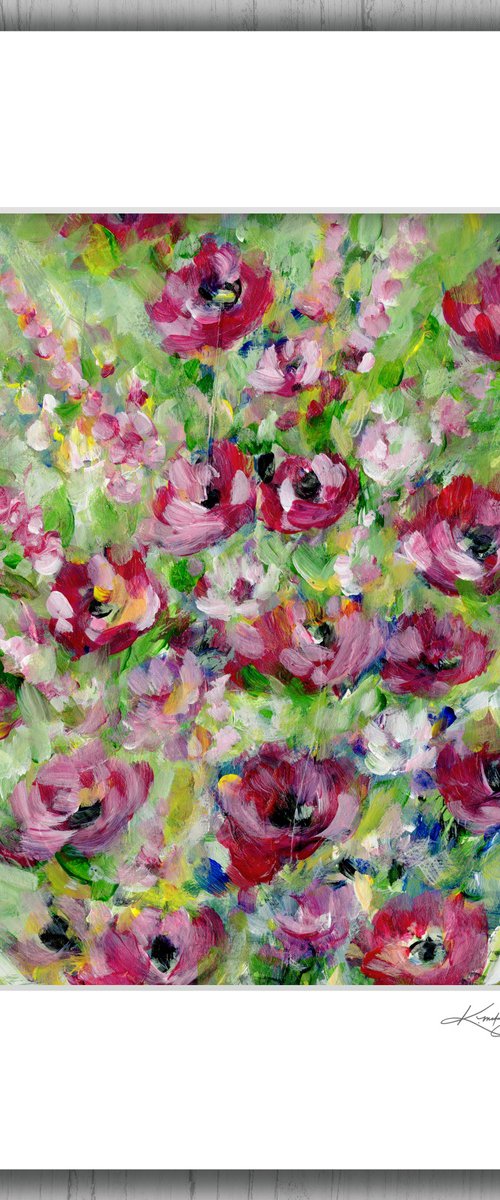 Floral Song 9 by Kathy Morton Stanion