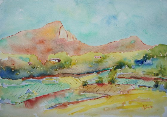 Mountain in southern France