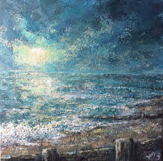 Beach- seascape painting