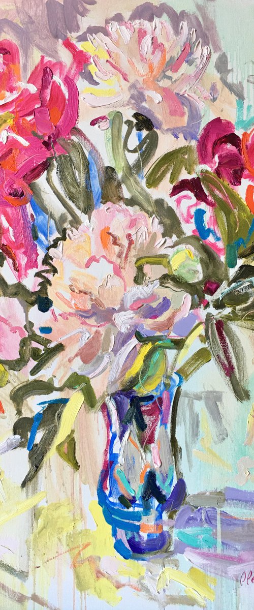 Peonies by Ole Karako