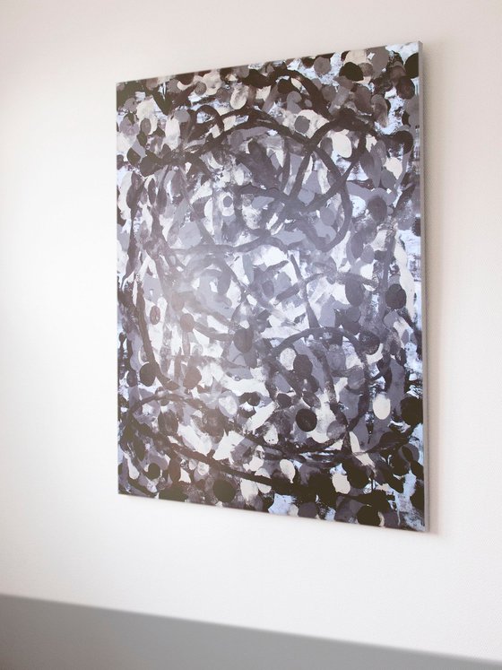 Spotty Pop Painting open field Fish mangle