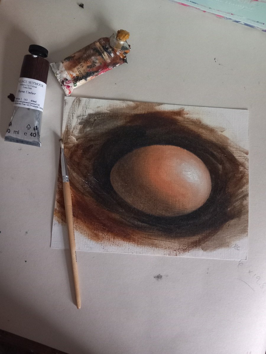 Egg Study by Jane Elizabeth Cullum