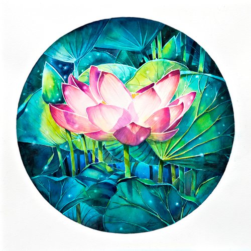 Lotus Flower by Eve Mazur