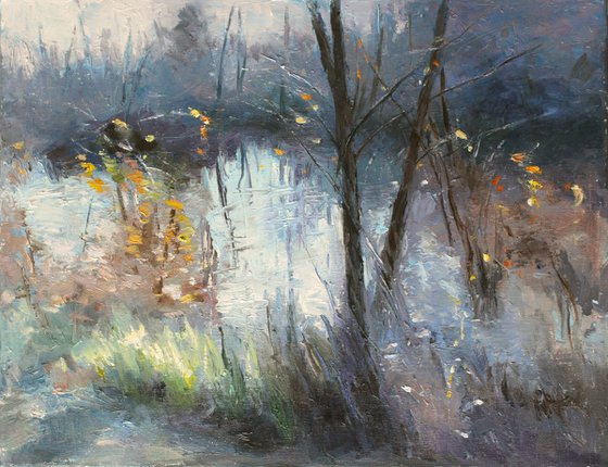 Late Fall, Pond