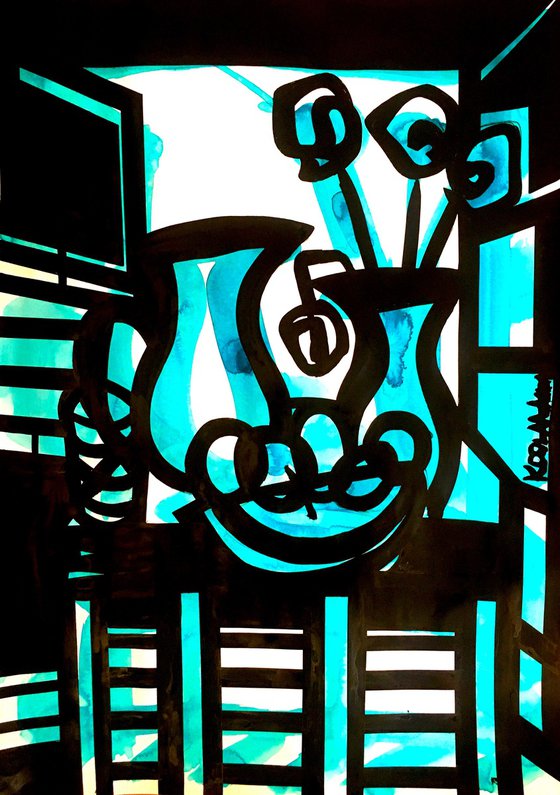 Still Life in Blue