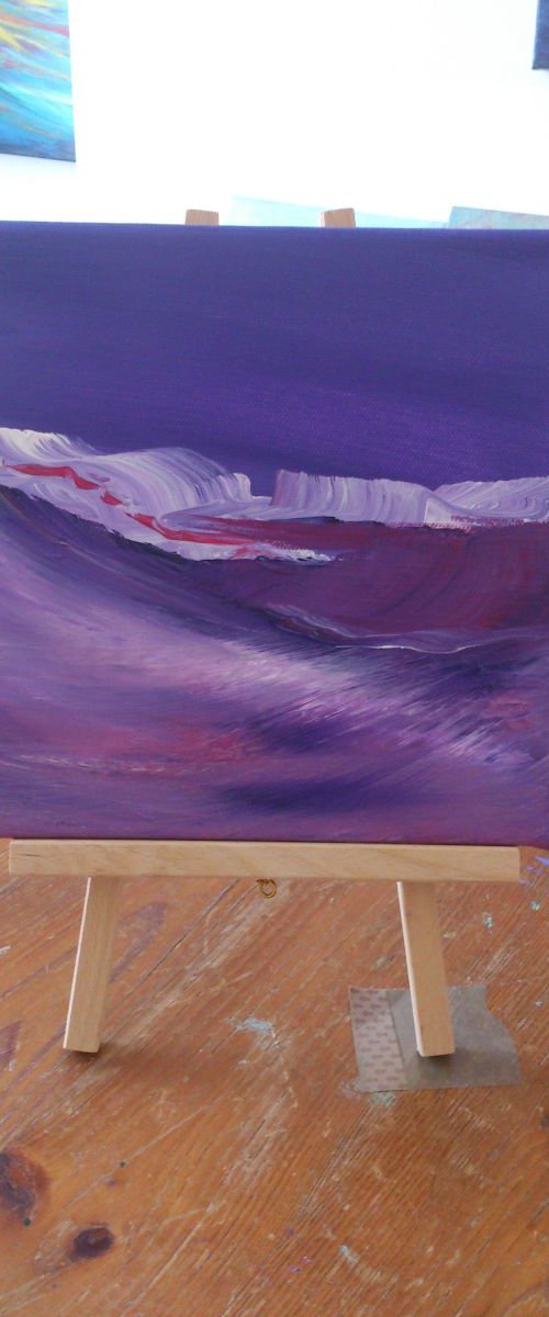 Snowy Peaks by Mel Graham