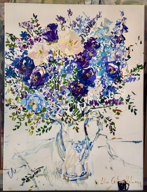 Blue bouquet