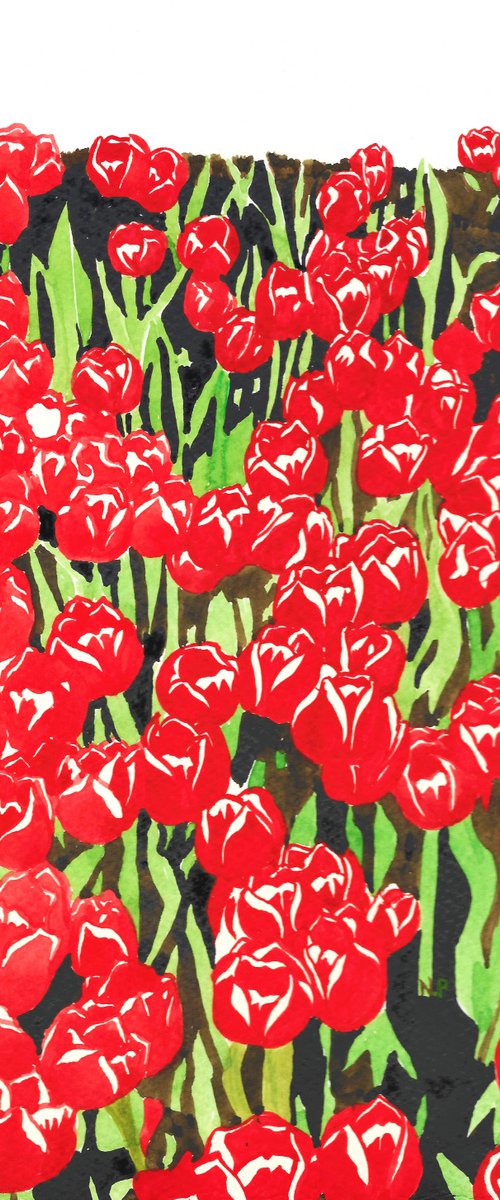 TULIP FEVER IV by Nives Palmić