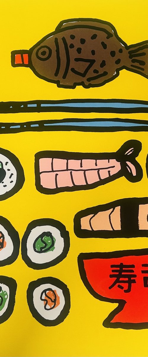 I Love Sushi by Becky Hobden