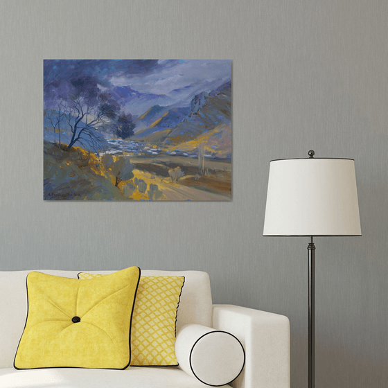 Autumn Village Valley