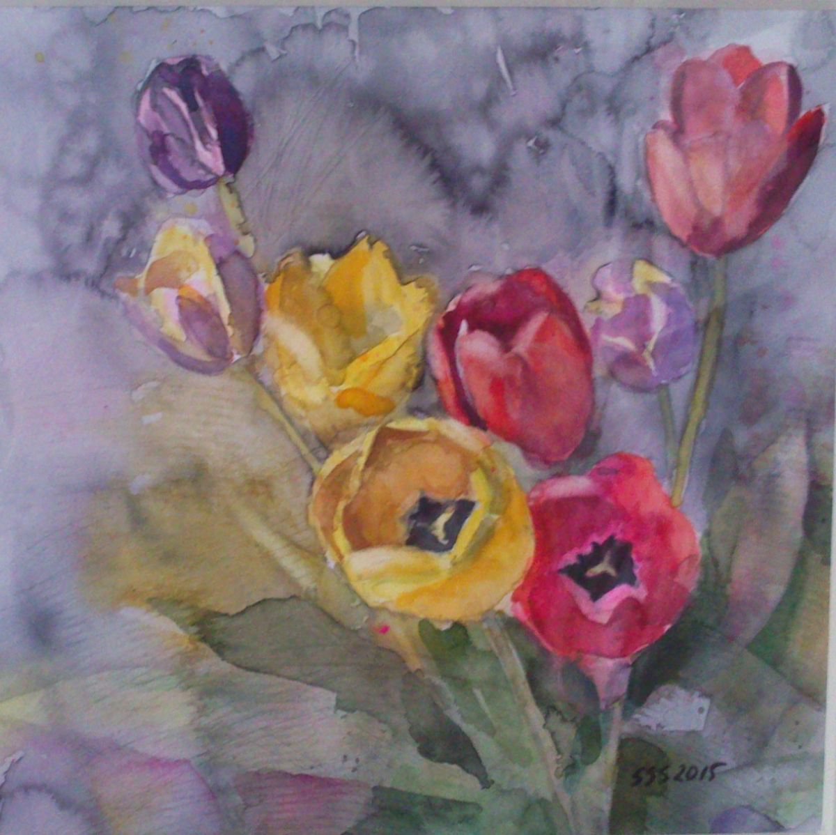 tulips by Silja Salmistu