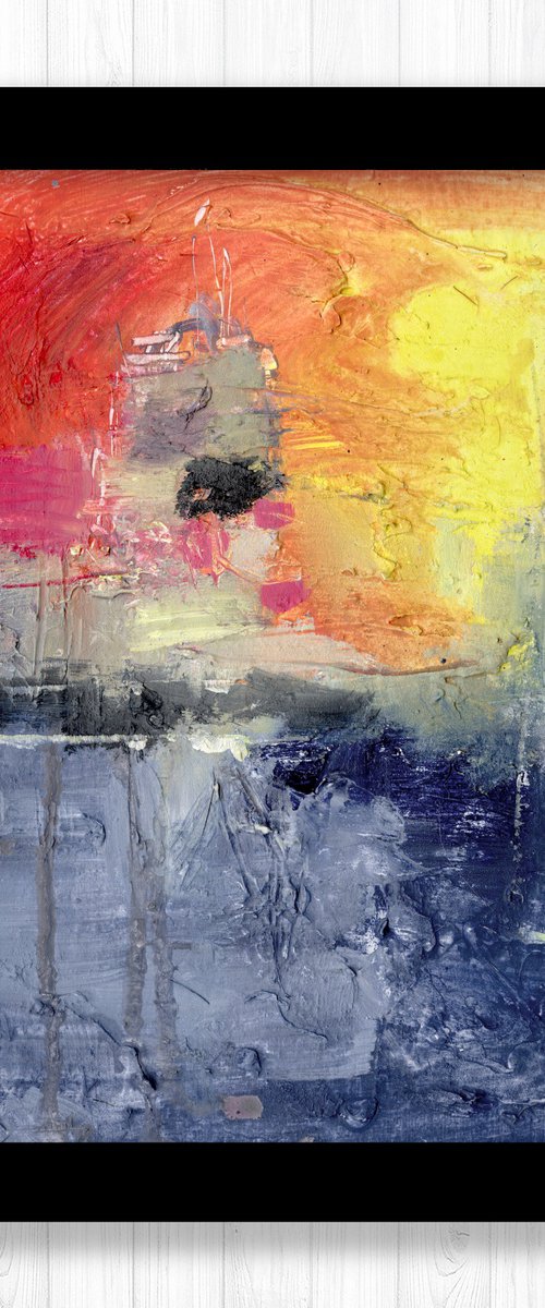 Oil Abstraction 303 by Kathy Morton Stanion