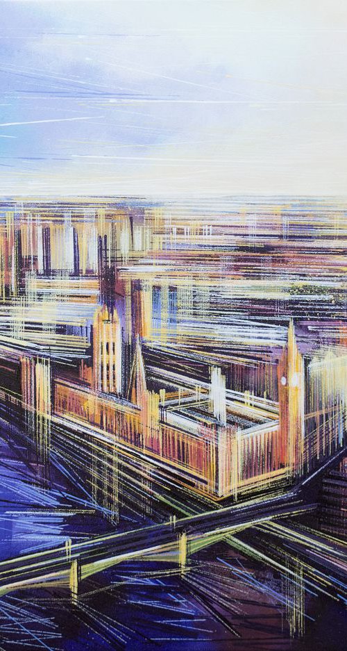 London In Autumn Light (View from The London Eye) by Marc Todd
