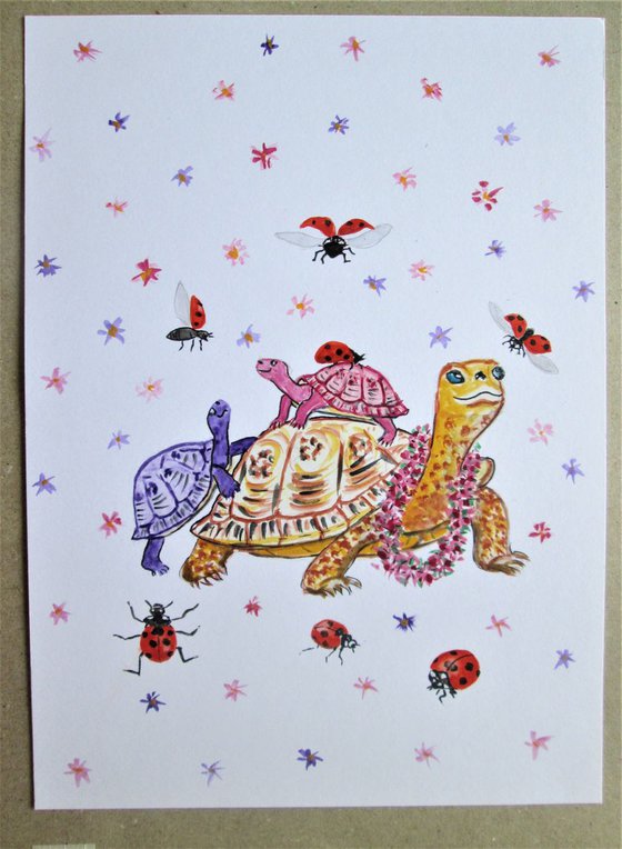 Turtles and Ladybirds