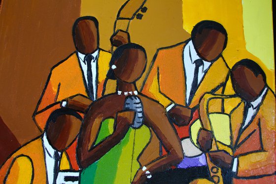 Jazz, Quintet vert orange