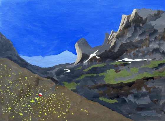La Tour penchée - GR20 Corse.