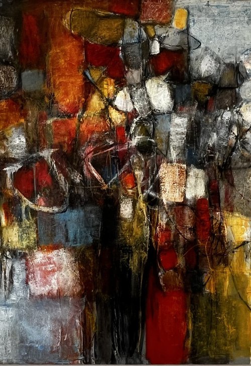 Red Axis by Movses Poghosyan