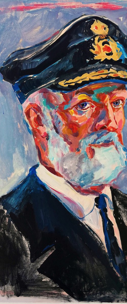 Portrait of a Captain by Jelena Djokic
