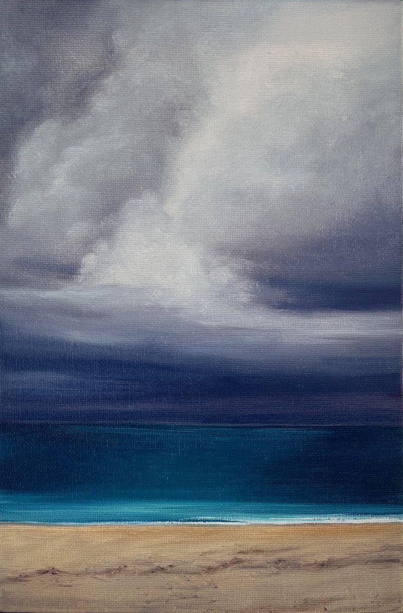 Before the rain, 20 x 30, oil on canvas by Marina Zotova