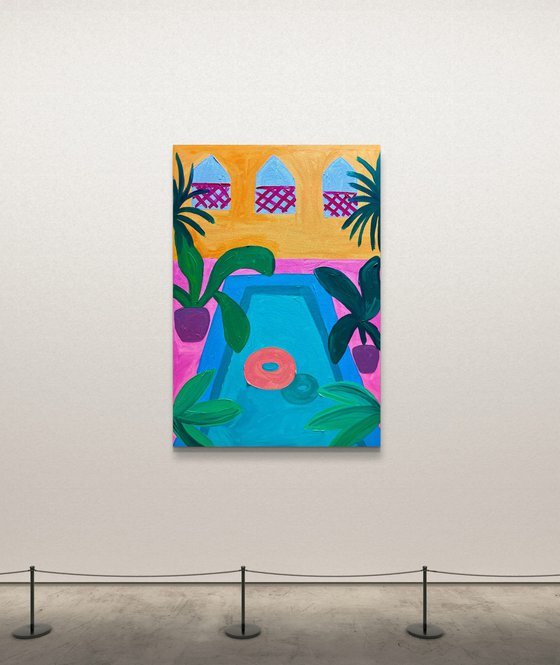 Poolside day