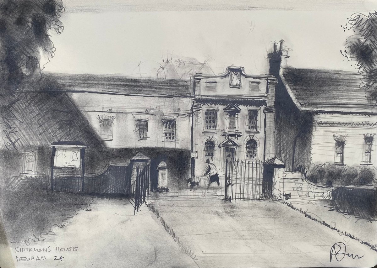 The Shermans House, Dedham by Paul Mitchell