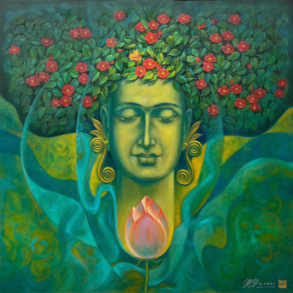 Buddha : Vipassyana by Vinayak Bhoeer