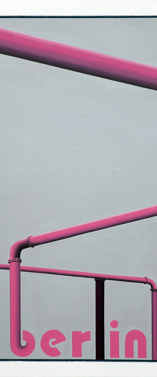 Pink Pipes, Berlin. by Steve White