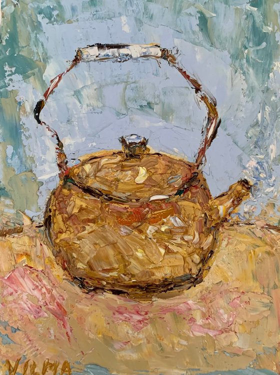 Still life with teapot