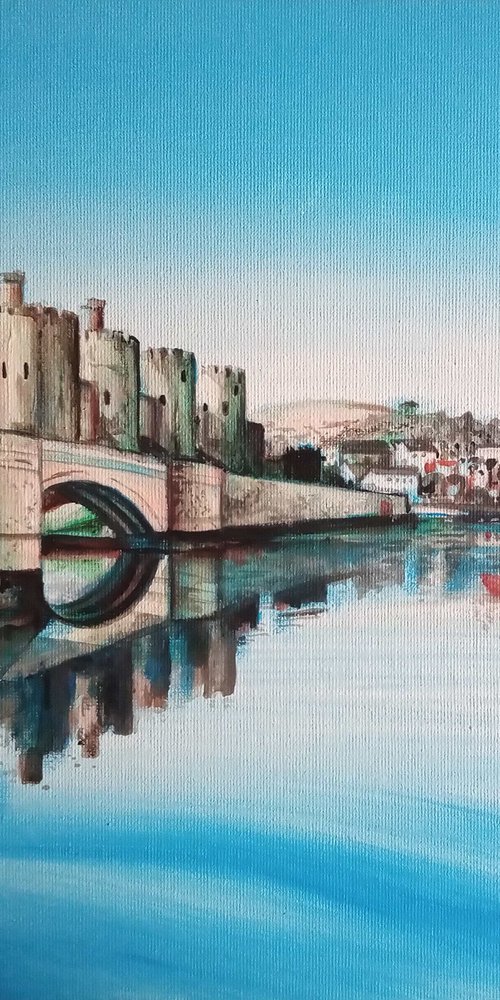 View to Conwy Castle by Spencer Derry ART