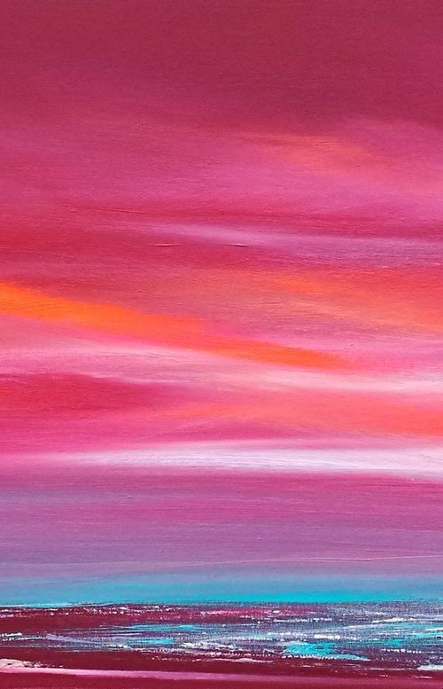 My Beach - Modern Art Office Decor Home by Mel Graham
