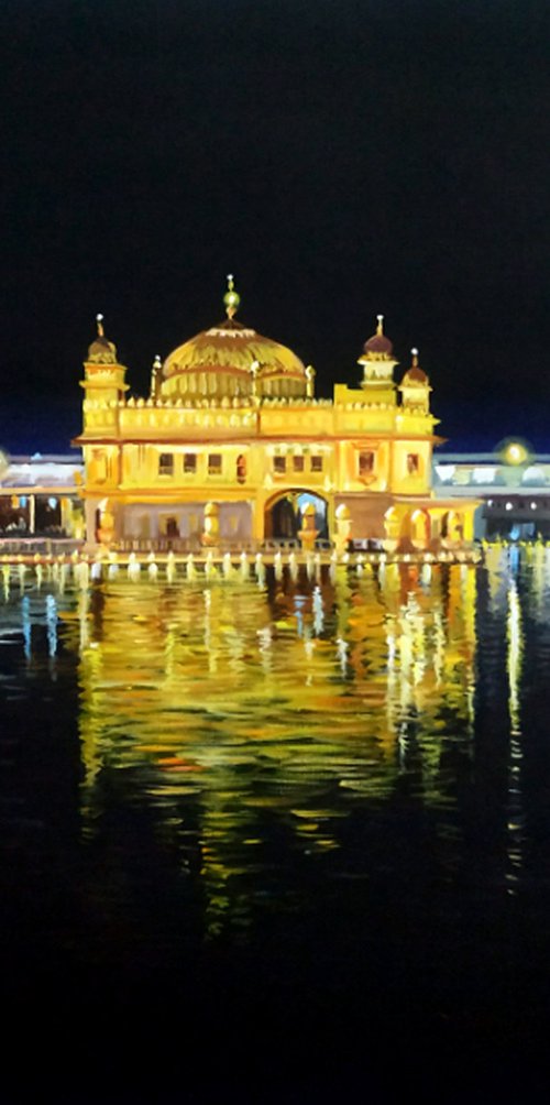 Evening Golden Temple by Samiran Sarkar