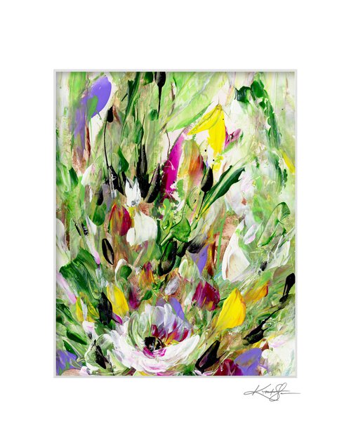 Floral Jubilee 26 - Flower Painting by Kathy Morton Stanion by Kathy Morton Stanion