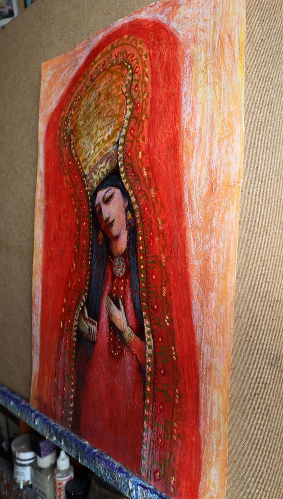 Fantasy with Flowers 333. paper 59x42cm