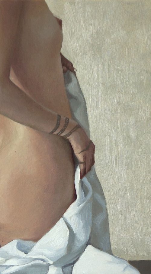 Act with white cloth by Sergej Sologub