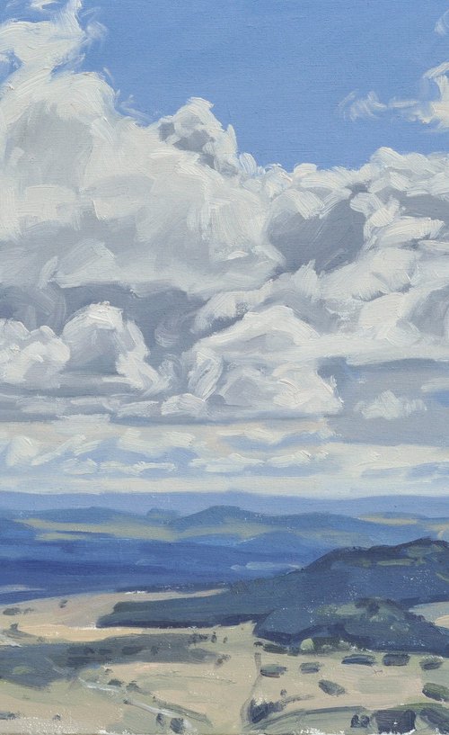 Clouds above the Mezenc by ANNE BAUDEQUIN