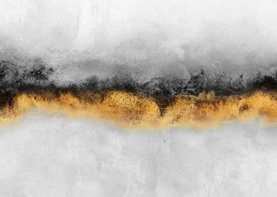 Minimalist Gold Abstract