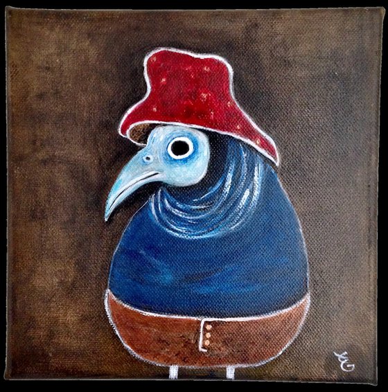 The Raven with the red hat