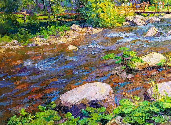 April morning at the temple